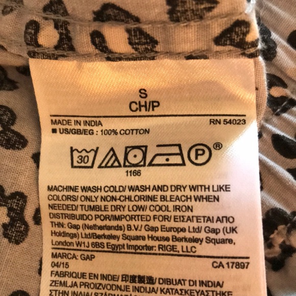 GapBody leopard Print Pajama Bottoms. - Picture 5 of 5